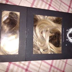 Opened Foxy Locks silk seamless elegant 18 180g Santorini blonde
